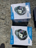 2 New auto darkening welding helmets UNUSED