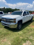 2016 Chevrolet 2500HD 4x4 Crew Cab Pick Up Truck