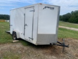 Homesteader Patriot T12PS 12FT S/A Enclosed Cargo Trailer
