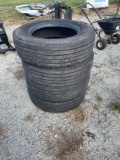 Quantity of 4 Tires 24 5 / 70R19.5
