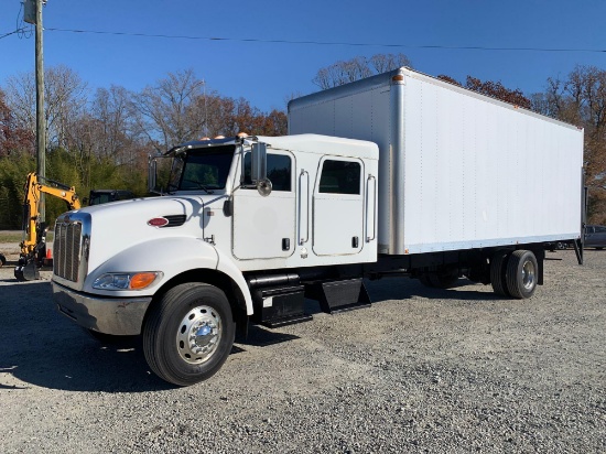 2009 Peterbilt PB335 Crew Cab S/A Box Truck