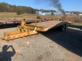 10 Ton T/A Equipment Trailer