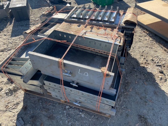 Pallet Of Miscellaneous Metal Drawers