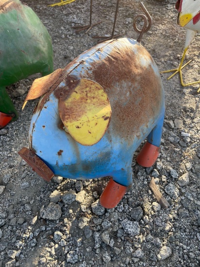Rustic Medal Pig