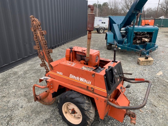 DITCH WITCH 1420 WALK BEHIND TRENCHER