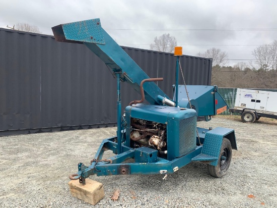 12IN PORTABLE WOOD CHIPPER