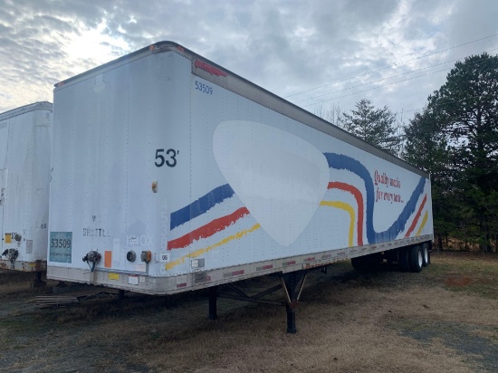 GREAT DANE T/A 53FT VAN TRAILER