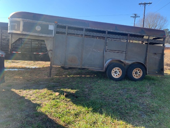 CM T/A Livestock Trailer