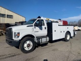 2018 FORD F-750 S/A MECHANICS TRUCK (DEMO TRUCK ONLY 197 MILES)