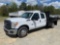 2014 FORD F350 CREW CAB FLATBED TRUCK