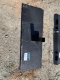 UNUSED SKID STEER QUICK ATTACH PLATE WITH HITCH