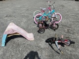 Assorted Children's Bikes and Scooters
