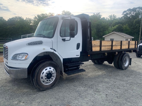 2009 FREIGHTLINER M2 S/A STAKEBODY DUMP TRUCK