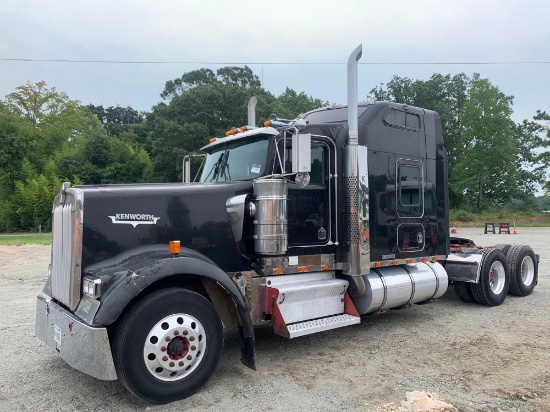 1999 KENWORTH W900L T/A SLEEPER TRUCK TRACTOR