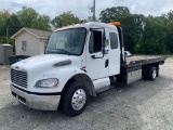 2005 FREIGHTLINER M2 S/A EXTENDED CAB ROLLBACK TRUCK