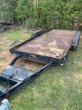 78IN x 16FT T/A TAG TRAILER W/4FT Fold Ramps