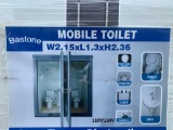 Unused 2022 Bastone 110V Portable Toilets With Double Close stools