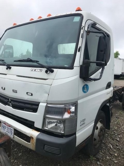 2012 MITSUBISHI FUSO FEC92S S/A CAB AND CHASSIS