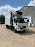 2016 ISUZU NPR S/A CAB OVER 16FT REEFER TRUCK