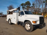 1999 FORD F800 S/A Dually MECHANICS TRUCK