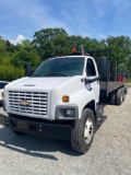 2005 Chevrolet C8500 T/A Flatbed Moffett Truck W/Moffet