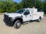 2010 FORD F550XL CRANE BODY MECHANICS TRUCK