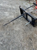 Unused Skid Steer Hay Bale Spear