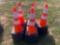 2022 UNUSED QTY OF 50 SAFETY TRAFFIC CONES