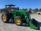 2015 JOHN DEERE 5085E MFWD TRACTOR WITH JD 542 LOADER