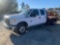 2015 FORD F350 4x4 CREW CAB CM BODY FLATBED