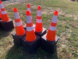 2022 UNUSED QTY OF 50 SAFETY TRAFFIC CONES