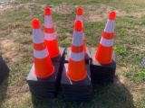 2022 UNUSED QTY OF 50 SAFETY TRAFFIC CONES