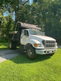 1999 FORD F650 S/A DUMP TRUCK