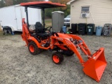 2020 KUBOTA BX23S 4X4 TRACTOR WITH LOADER AND BACKHOE
