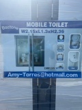 Unused Bastone Mobile Toilet