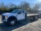 2017 FORD F550XL S/A FLATBED TRUCK