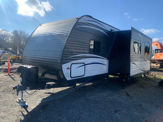 2018 KEYSTONE DUTCHMAN ASPEN TRAIL 2810BHS 28FT T/A PULL BEHIND CAMPER