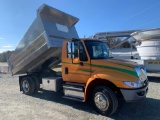 2018 INTERNATIONAL 4300 SBA LP S/A DUMP TRUCK