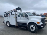 2005 FORD F650 EXT CAB MECHANICS TRUCK