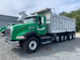 2014 MACK GRANITE GU813 QUINT/A DUMP TRUCK