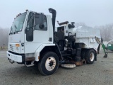 1999 FREIGHTLINER FC70 CAB OVER TYMCO 600 AIR SWEEPER TRUCK