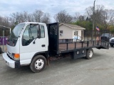 2003 GMC W3500 S/A LANDSCAPE BODY TRUCK