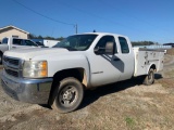 2009 CHEVY 2500HD EXT CAB SERVICE BODY TRUCK