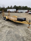 8FT x 16FT Deck T/A Equipment Trailer