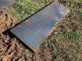 UNUSED SKID STEER QUICK ATTACH PLATE