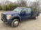 2013 FORD F550XL 4x4 CREW CAB UTILITY BODY TRUCK