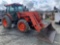 KUBOTA M8200 MFWD TRACTOR WITH LOADER