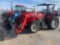 MASSEY FERGUSON MF2606H 4WD TRACTOR WITH LOADER