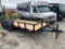 NEW 2022 NOLAN 6X16 7K T/A UTILITY TRAILER