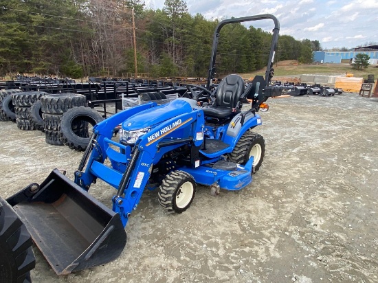 2018 NEW HOLLAND WORKMASTER 25S WITH 100LC LOADER